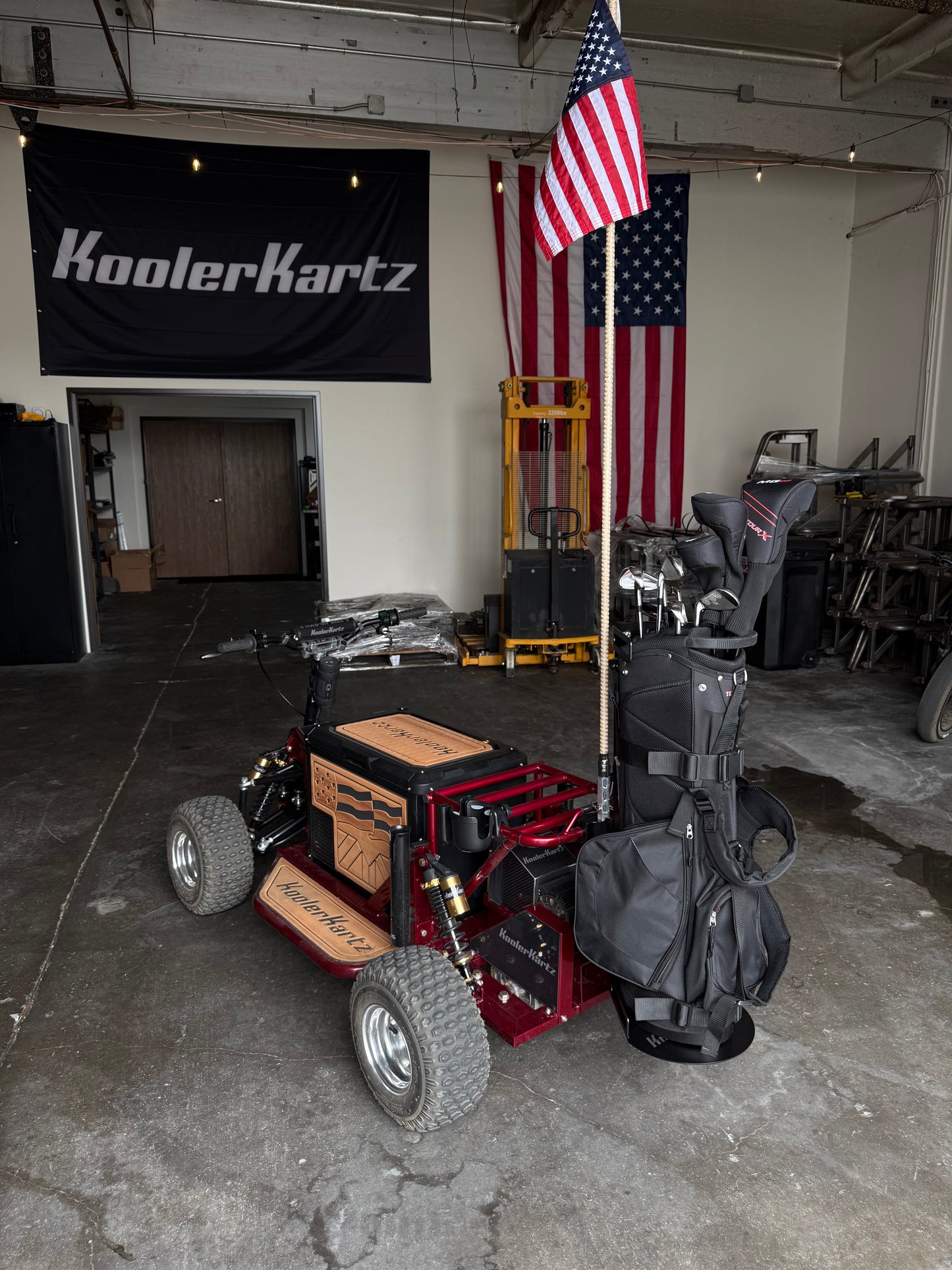 Golf Bag Holder