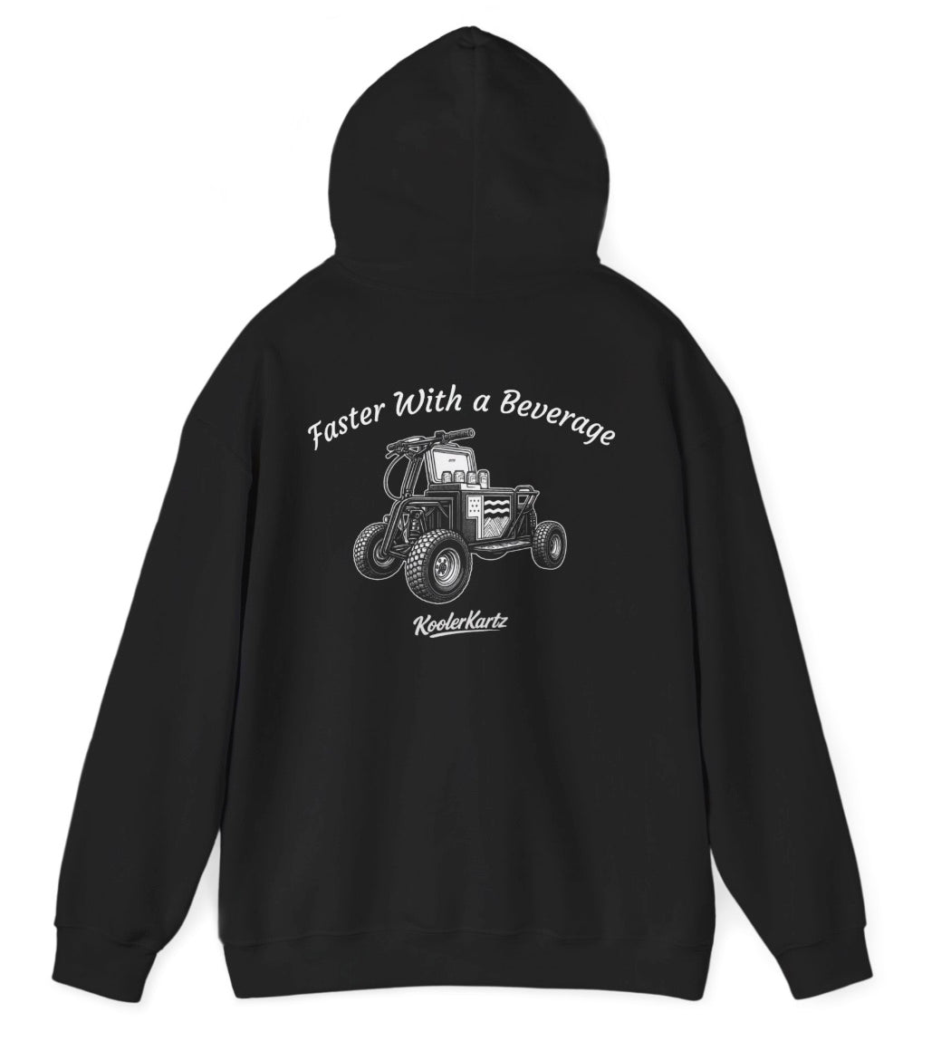 Faster With A Beverage Hoodie (40 Giveaway Entries) *Free Shipping*