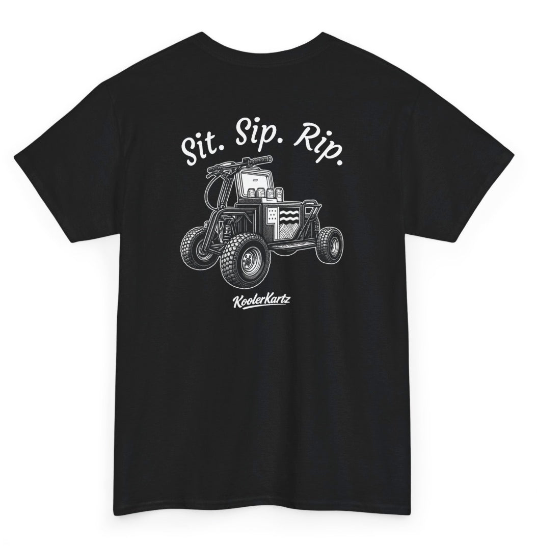 Sit, Sip, Rip T-Shirt (25 Giveaway Entries) *Free Shipping*