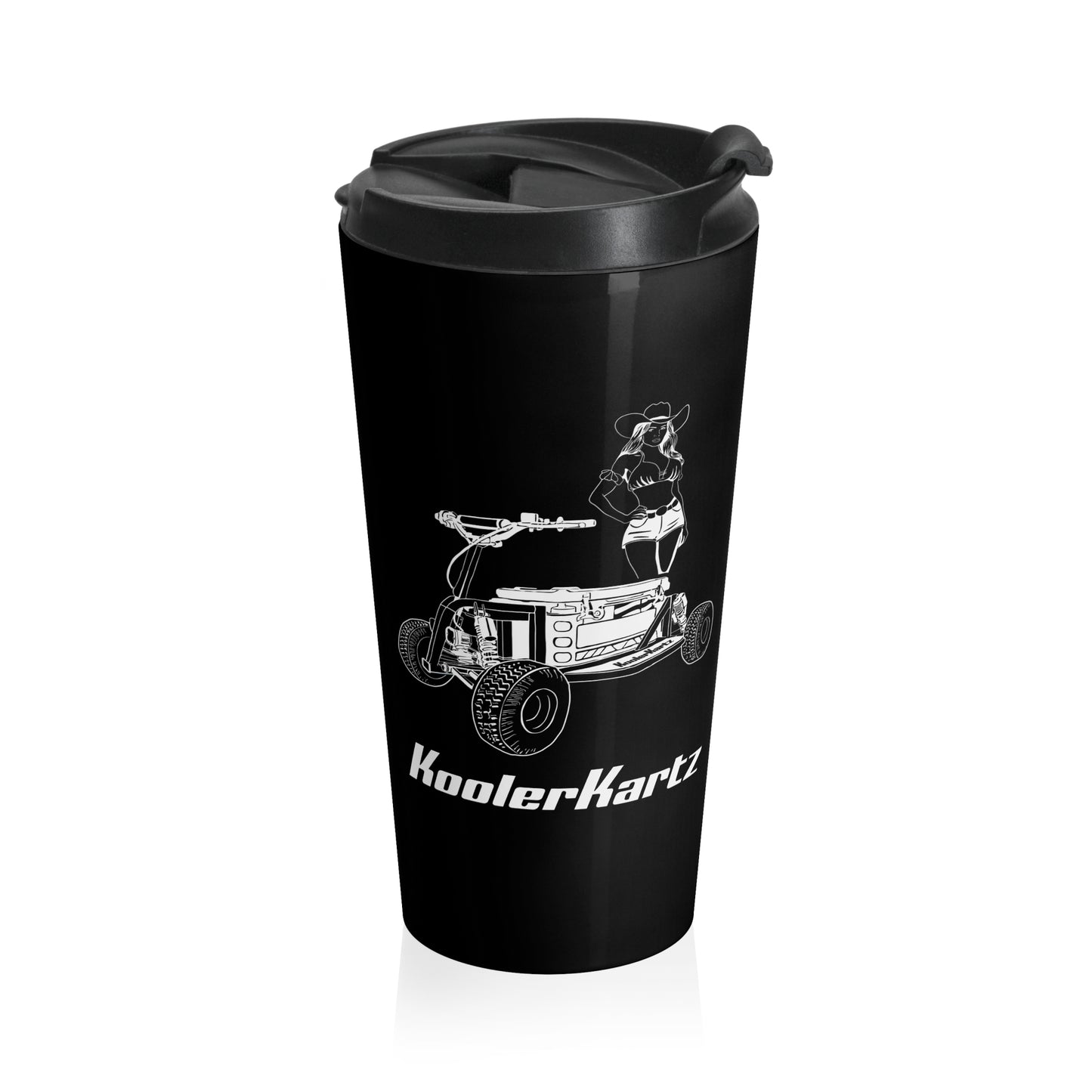 KoolerKartz Racing Stainless Steel Travel Mug