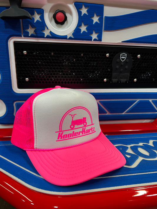 KKZ Pink Foam Trucker Hat