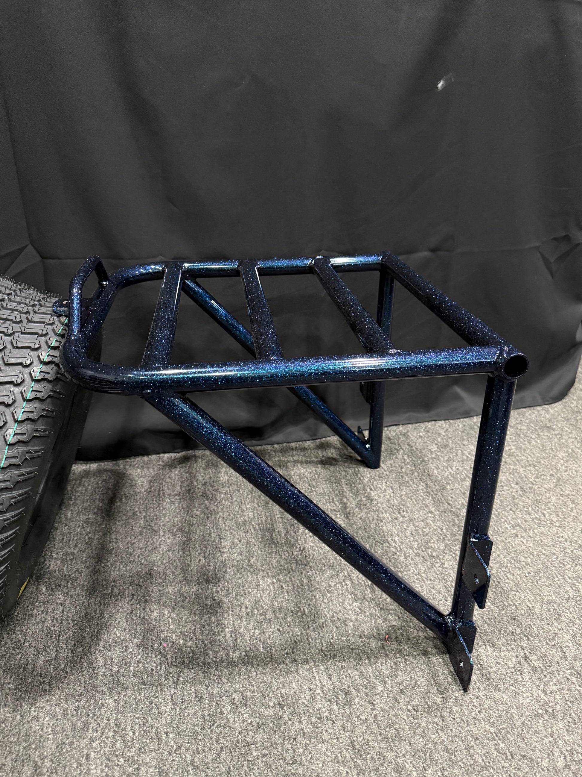Karting Rack Existing Kart, Bolt-on Storage Rack (Powder coated any color) – KoolerKartz