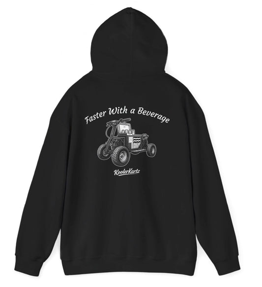 Faster With A Beverage Hoodie (40 Giveaway Entries) *Free Shipping*