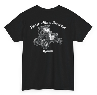 Faster With A Beverage T-Shirt (25 Giveaway Entries) *Free Shipping*
