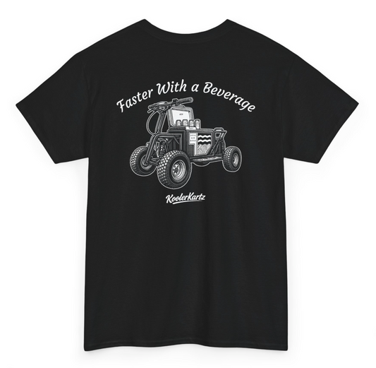 Faster With A Beverage T-Shirt (25 Giveaway Entries) *Free Shipping*